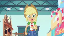 Size: 1920x1080 | Tagged: safe, screencap, applejack, better together, equestria girls, rollercoaster of friendship, solo