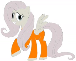 Size: 1809x1456 | Tagged: safe, artist:maceywitchhunter, fluttershy, pegasus, pony, simple background, solo, white background