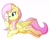 Size: 1772x1378 | Tagged: safe, artist:noxi1_48, angel bunny, fluttershy, pegasus, pony, cute, digital art, duo, fluffy, happy, shyabetes