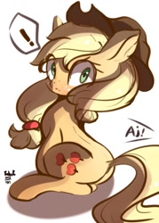 Size: 788x1100 | Tagged: safe, artist:tohupo, applejack, earth pony, pony, female, mare, solo