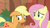 Size: 1280x720 | Tagged: safe, screencap, applejack, fluttershy, earth pony, pegasus, pony, sounds of silence, female, mare