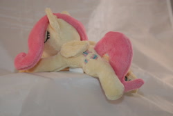 Size: 3888x2592 | Tagged: safe, artist:bastler, derpibooru exclusive, fluttershy, pegasus, pony, female, irl, mare, photo, plushie, sleeping