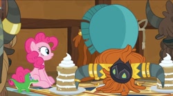 Size: 2048x1150 | Tagged: safe, screencap, gummy, pinkie pie, prince rutherford, pony, yak, not asking for trouble, profile