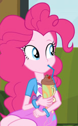 Size: 401x645 | Tagged: safe, pinkie pie, equestria girls, rainbow rocks, blue eyes, clothes, female, pink hair, pink skin