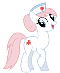 Size: 809x988 | Tagged: safe, artist:drfatalchunk, nurse redheart, simple background, solo, transparent background, vector