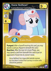 Size: 344x480 | Tagged: safe, nurse redheart, canterlot nights, ccg, enterplay, solo