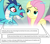 Size: 800x702 | Tagged: safe, edit, edited screencap, screencap, fluttershy, princess ember, oc, oc:anon, pegasus, pony, sweet and smoky, cartoonito logo, death, op is a cuck, op is trying to start shit, vulgar