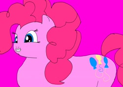 Size: 3362x2376 | Tagged: safe, artist:mister moh, pinkie pie, earth pony, pony, female, mare, pink coat, solo