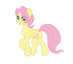 Size: 2596x2294 | Tagged: safe, artist:darkstorm mlp, butterscotch, fluttershy, pegasus, pony, adorascotch, cute, eye clipping through hair, male, rule 63, rule63betes, shyabetes, simple background, solo, stallion, transparent background