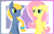 Size: 1023x659 | Tagged: safe, artist:xgalacticxstudios18x, fluttershy, oc, earth pony, pegasus, pony