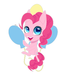 Size: 3457x4000 | Tagged: safe, artist:shkura2011, pinkie pie, pony, chibi, solo