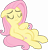 Size: 3478x3636 | Tagged: safe, artist:red4567, fluttershy, pegasus, pony, 2 4 6 greaaat, eyes closed, simple background, transparent background, vector