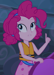 Size: 771x1078 | Tagged: safe, screencap, pinkie pie, better together, equestria girls, spring breakdown, cropped, solo