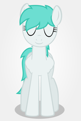 Size: 2560x3840 | Tagged: safe, artist:lmirage, oc, oc only, oc:lucid mirage, pegasus, pony, .svg available, eyes closed, female, inkscape, mare, simple background, solo, svg, vector, white background