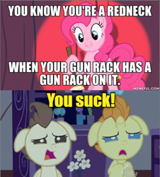 Size: 640x708 | Tagged: safe, edit, edited screencap, screencap, pinkie pie, pound cake, pumpkin cake, earth pony, pony, baby cakes, caption, comic, family guy, image macro, screencap comic, text