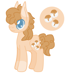 Size: 986x1127 | Tagged: safe, artist:casanova-mew, oc, oc only, oc:chocolate mousse, earth pony, pony, magical gay spawn, offspring, parent:cheese sandwich, parent:sunburst, parents:cheeseburst, simple background, solo, white background