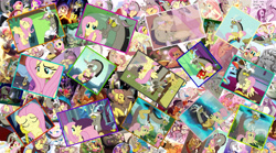 Size: 5750x3200 | Tagged: safe, artist:zethbsoul, edit, edited screencap, screencap, discord, fluttershy, draconequus, pegasus, pony, the last problem, collage, cute, discoshy, female, leak, male, shipping, straight