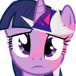 Size: 550x550 | Tagged: artist needed, safe, twilight, twilight sparkle, simple background, solo, white background, x-men: days of future past