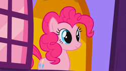 Size: 1920x1080 | Tagged: safe, screencap, pinkie pie, earth pony, pony, party of one, animation error, cute, diapinkes, solo