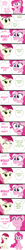 Size: 600x5900 | Tagged: safe, artist:mangaka-girl, pinkie pie, roseluck, pony, a friend in deed, ..., chowder, comic, cute, dialogue, duo, open mouth, parody, repetition, scene parody, speech bubble