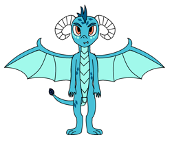 Size: 1696x1448 | Tagged: safe, artist:zach-usa, princess ember, dragon, female, ms paint, simple background, solo, white background