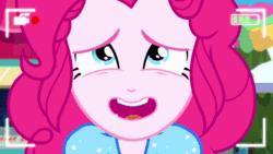 Size: 800x450 | Tagged: safe, alternate version, screencap, pinkie pie, better together, equestria girls, five lines you need to stand in, female, solo