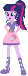 Size: 213x577 | Tagged: safe, artist:ra1nb0wk1tty, sci-twi, twilight sparkle, equestria girls, boots, clothes, clothes swap, female, high heel boots, shoes, simple background, skirt, solo, white background