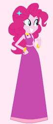 Size: 247x571 | Tagged: safe, artist:unicornsmile, pinkie pie, equestria girls, base used, beautiful, clothes, dress, evening gloves, gloves, long gloves, pink