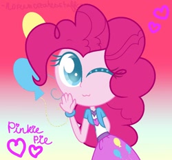 Size: 900x836 | Tagged: safe, artist:blackgryph0n, artist:noreencreatesstuff, pinkie pie, equestria girls, cutie mark, solo