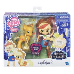 Size: 1000x1000 | Tagged: safe, applejack, equestria girls, doll, equestria girls minis, hasbro, official, self ponidox, toy