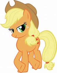 Size: 234x300 | Tagged: safe, applejack, earth pony, pony, cutie mark, eye sparkles, hat, simple background, solo, transparent background, wat, what has science done, wingding eyes