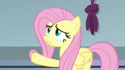 Size: 1920x1080 | Tagged: safe, screencap, fluttershy, pegasus, pony, the ending of the end, crying, female, mare, solo, teary eyes