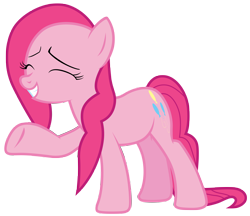 Size: 8100x7000 | Tagged: safe, artist:tardifice, pinkie pie, earth pony, pony, absurd resolution, simple background, solo, transparent background, vector, wet mane