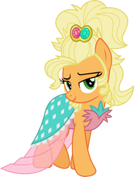 Size: 4184x5508 | Tagged: safe, artist:notlikelyanartist, applejack, earth pony, pony, absurd resolution, applejewel, looking at you