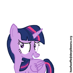 Size: 1600x1600 | Tagged: safe, artist:hoofwaffe, twilight sparkle, twilight sparkle (alicorn), alicorn, pony, female, mare, simple background, smiling, solo, white background