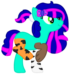Size: 730x776 | Tagged: safe, artist:blueberry-mlp, oc, oc:hype, draconequus, female, scrunchy face, simple background, solo, white background