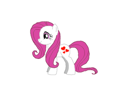 Size: 820x603 | Tagged: safe, artist:optimusv42, oc, oc only, oc:sweetheart, pony creator, base used, simple background, solo, white background