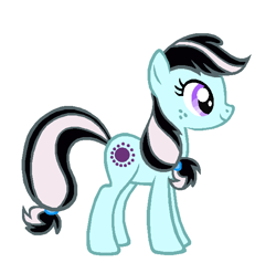 Size: 638x608 | Tagged: safe, artist:3d4d, oc, oc only, pony, base used, female, freckles, mare, recolor, simple background, solo, white background