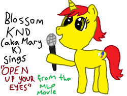 Size: 576x436 | Tagged: safe, artist:nightshadowmlp, oc, oc only, oc:game point, microphone, simple background, solo, text, white background, youtube thumbnail