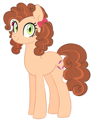 Size: 1057x1339 | Tagged: safe, artist:darlyjay, oc, oc:berry caroline, earth pony, pony, female, mare, offspring, parent:cheese sandwich, parent:pinkie pie, parents:cheesepie, simple background, solo, white background