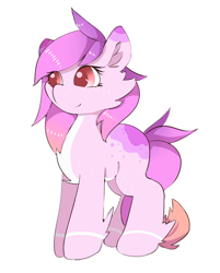 Size: 1850x2302 | Tagged: safe, artist:fluffleduckle, oc, earth pony, pony, female, mare, simple background, white background