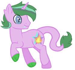 Size: 652x606 | Tagged: safe, artist:marceliana, oc, oc only, dracony, hybrid, interspecies offspring, male, offspring, parent:spike, parent:starlight glimmer, parents:sparlight, simple background, slit eyes, snaggletooth, solo, white background