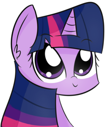 Size: 924x1059 | Tagged: safe, artist:artiks, twilight sparkle, bust, female, simple background, solo, white background