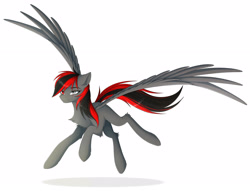 Size: 3150x2409 | Tagged: artist needed, source needed, safe, oc, oc only, oc:east hammer, pegasus, pony, female, scar, simple background, solo, white background, wings