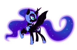 Size: 5247x3425 | Tagged: safe, artist:rayne-is-butts, derpibooru import, nightmare moon, alicorn, pony, absurd resolution, female, mare, raised hoof, simple background, transparent background