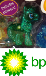 Size: 400x659 | Tagged: safe, blind bag, british petroleum, crystal empire, emerald ray, irl, photo, toy