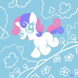 Size: 800x800 | Tagged: safe, artist:docwario, derpibooru import, sweetie belle, pony, unicorn, female, filly, solo