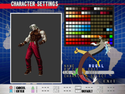 Size: 640x480 | Tagged: safe, color edit, discord, crossover, king of fighters, rugal bernstein