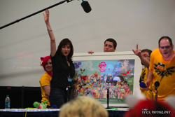 Size: 2047x1365 | Tagged: safe, derpibooru import, human, bronycon, irl, irl human, lauren faust, photo