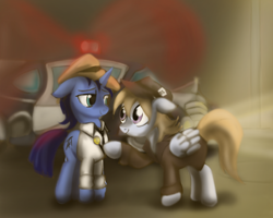 Size: 1280x1024 | Tagged: safe, artist:gunslingerpen, oc, oc only, pony, car